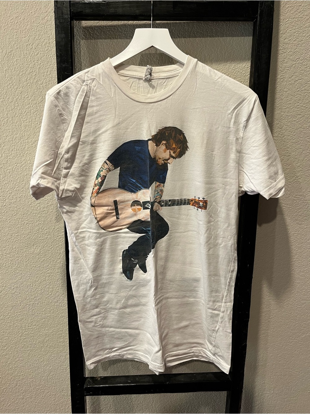 Ed Sheeran White Graphic Tee